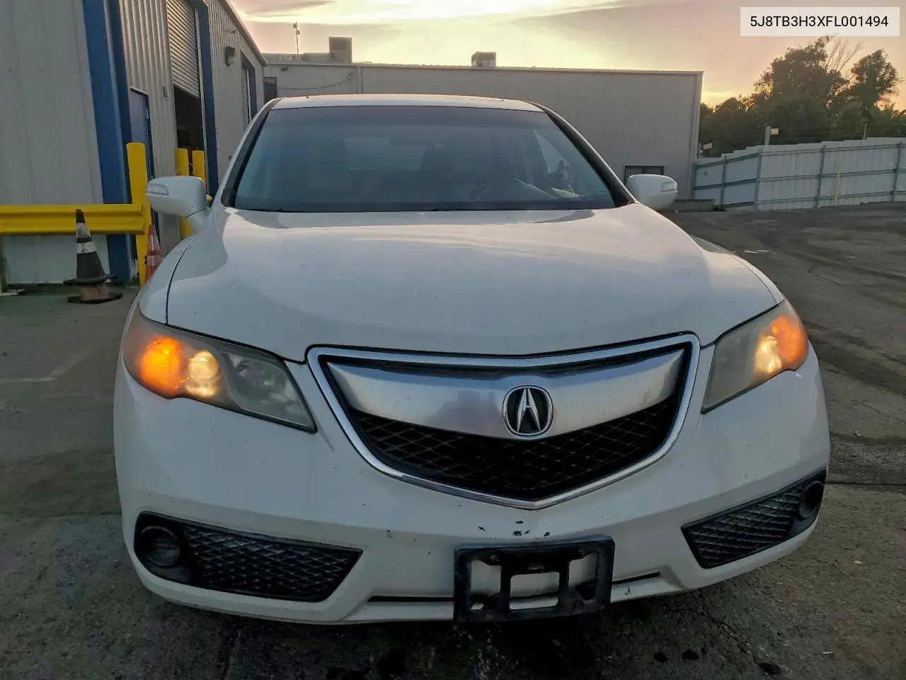 5J8TB3H3XFL001494 2015 Acura Rdx