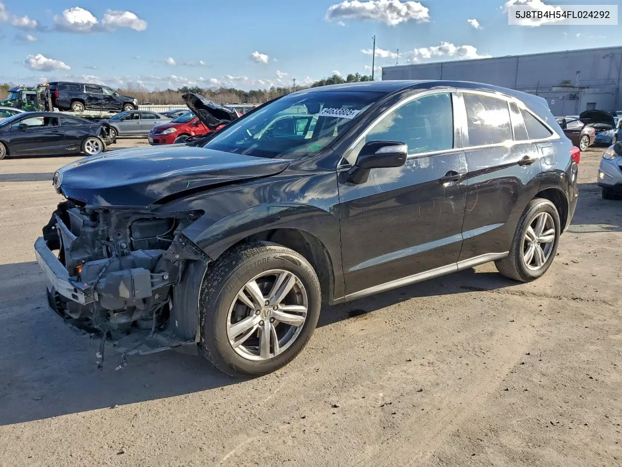 5J8TB4H54FL024292 2015 Acura Rdx Technology