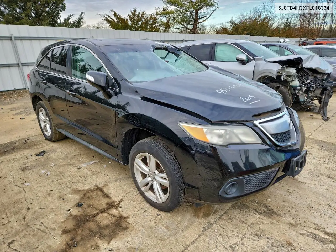 5J8TB4H3XFL018334 2015 Acura Rdx