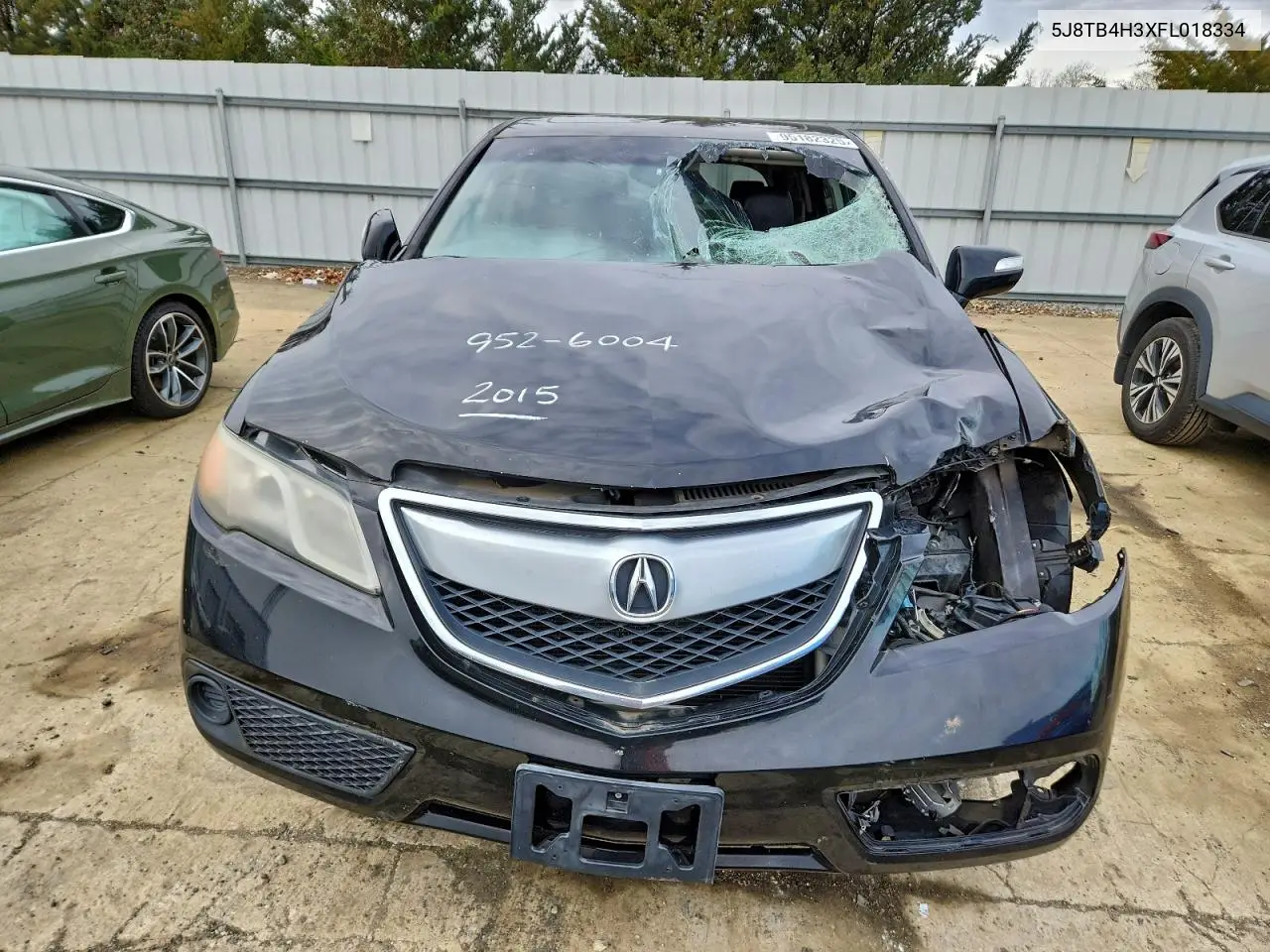 5J8TB4H3XFL018334 2015 Acura Rdx
