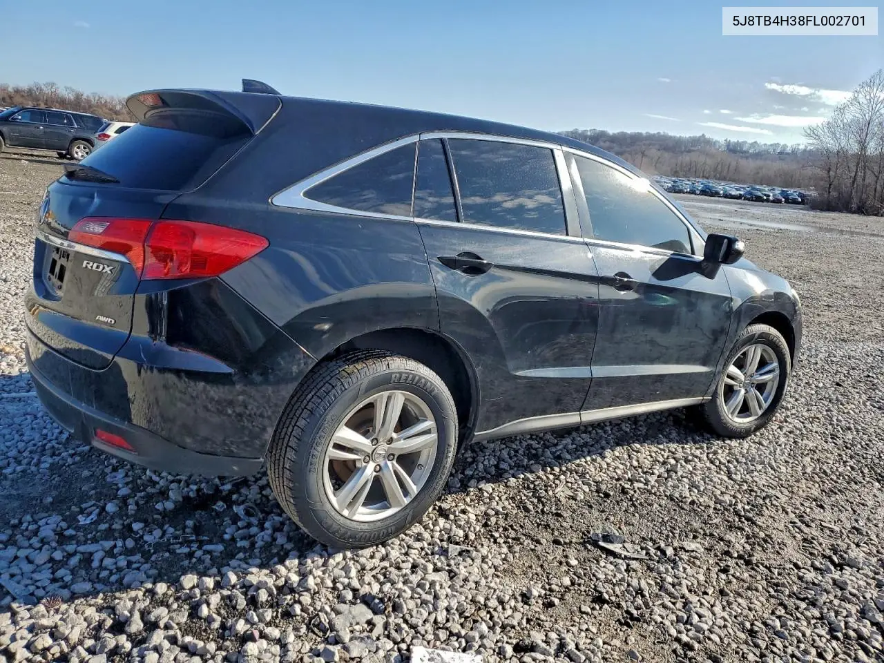 5J8TB4H38FL002701 2015 Acura Rdx