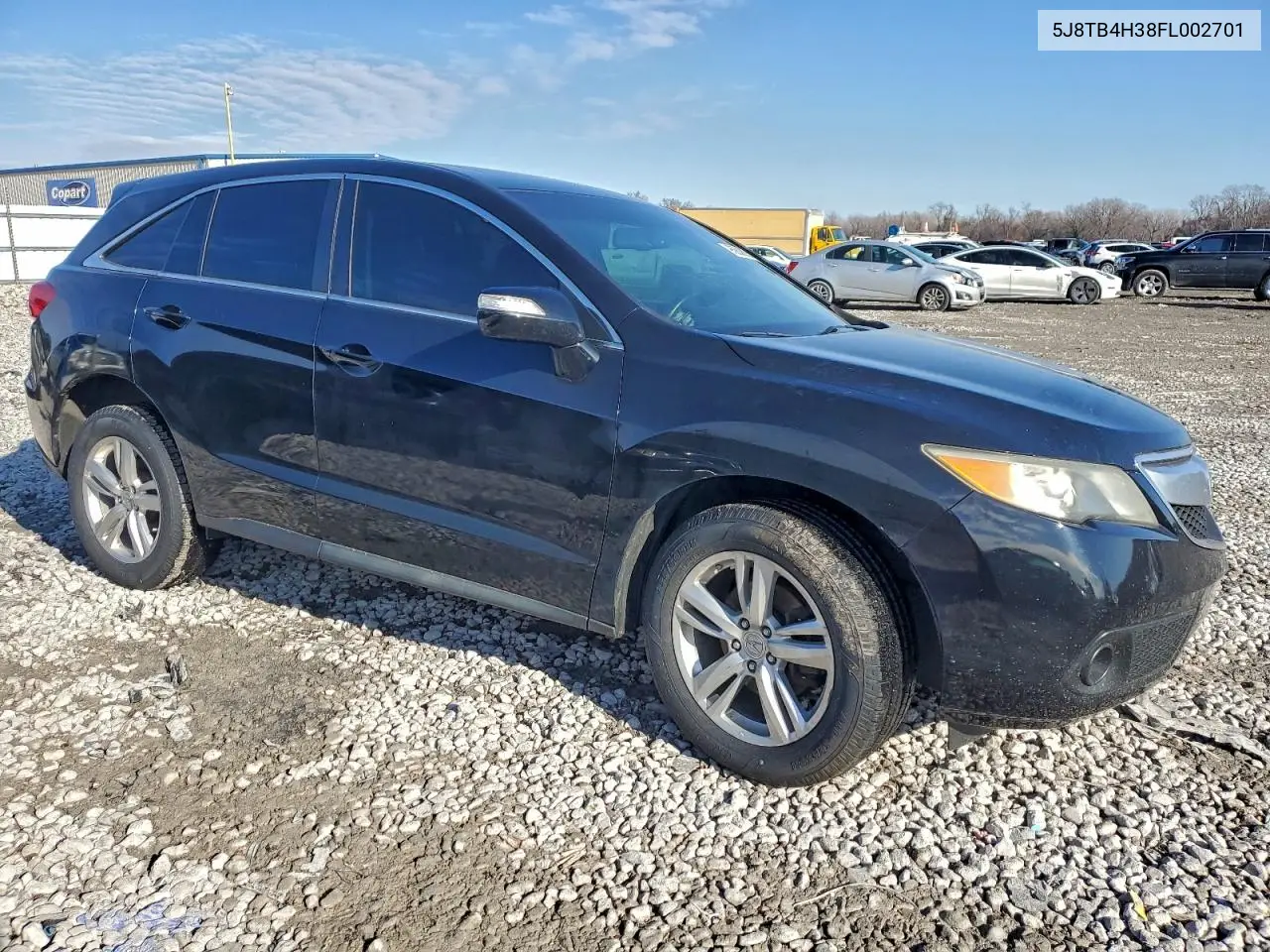 5J8TB4H38FL002701 2015 Acura Rdx