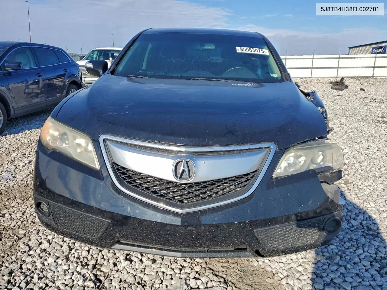 5J8TB4H38FL002701 2015 Acura Rdx
