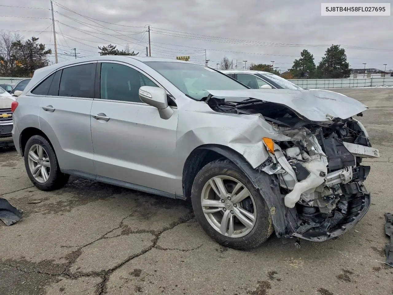 5J8TB4H58FL027695 2015 Acura Rdx Technology