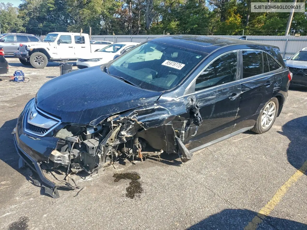 5J8TB3H58GL009631 2016 Acura Rdx Technology