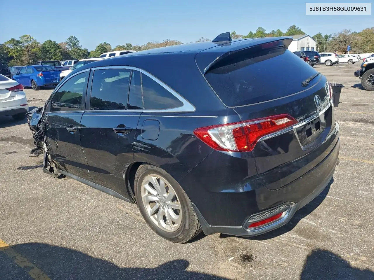 5J8TB3H58GL009631 2016 Acura Rdx Technology