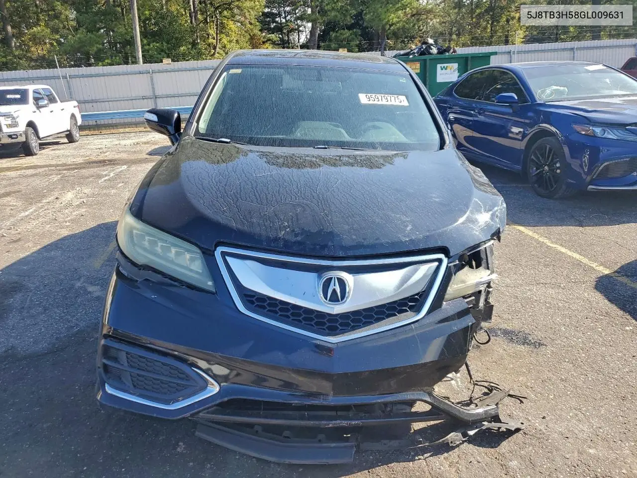5J8TB3H58GL009631 2016 Acura Rdx Technology