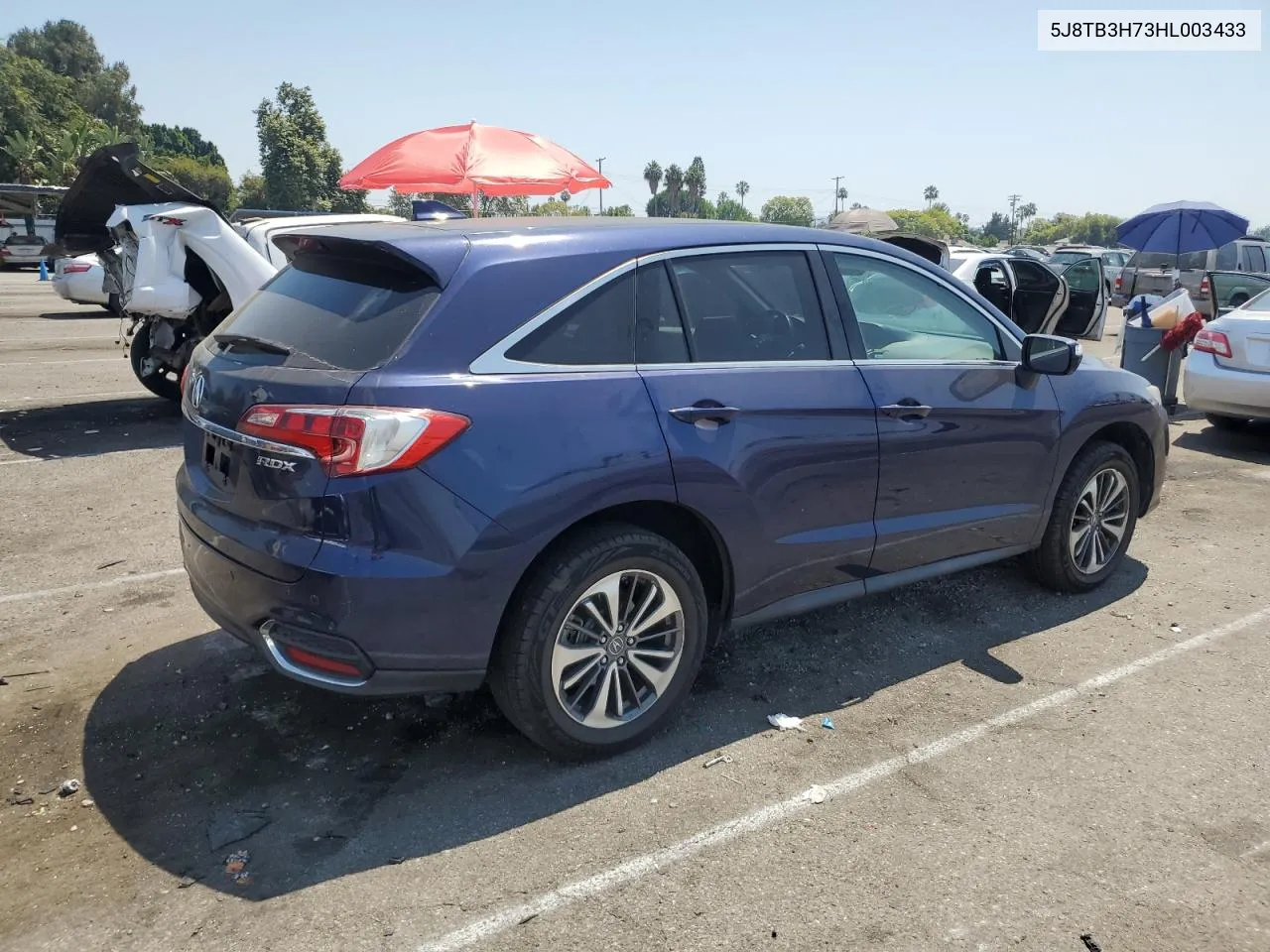 5J8TB3H73HL003433 2017 Acura Rdx Advance