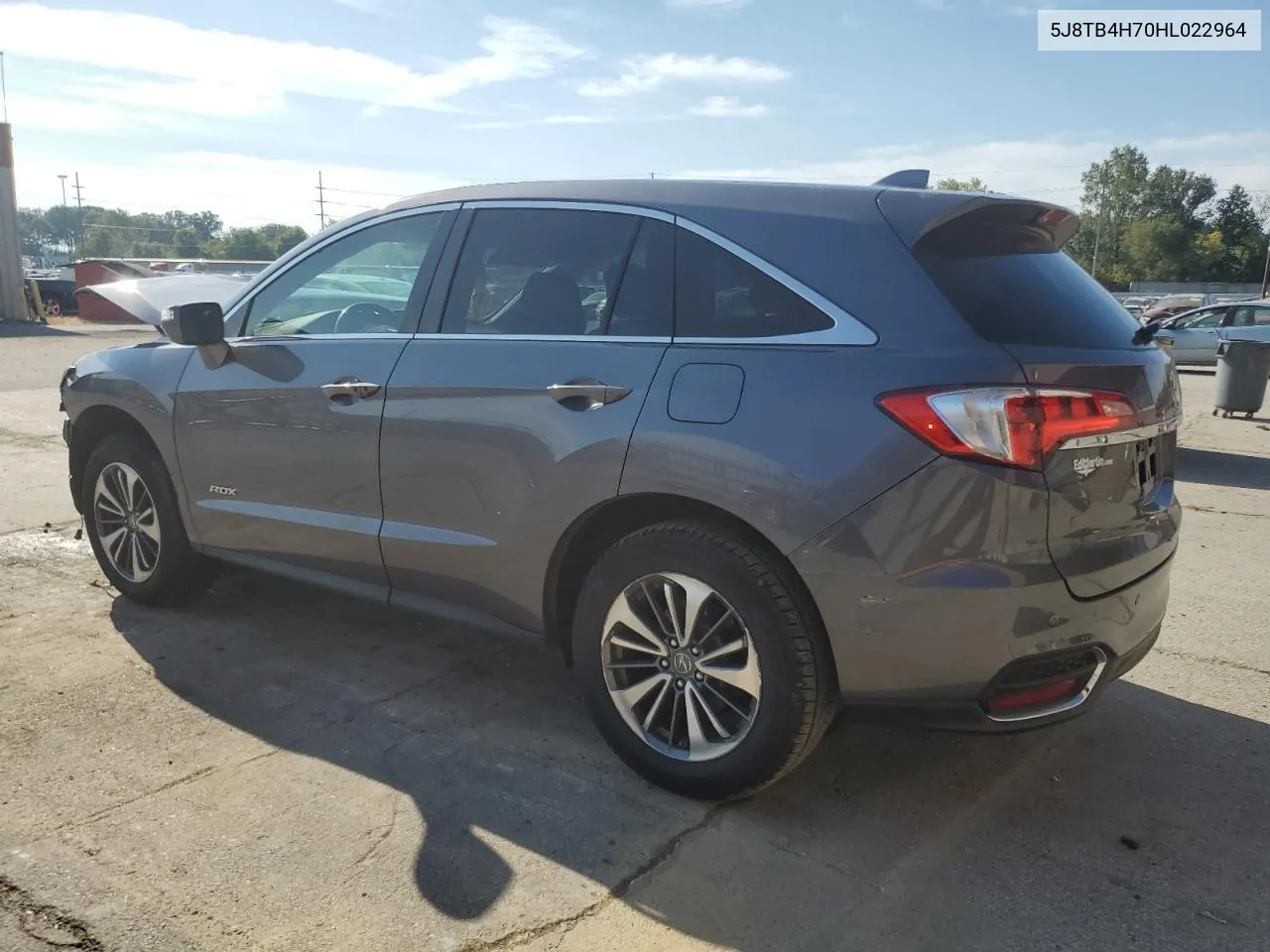 5J8TB4H70HL022964 2017 Acura Rdx Advance