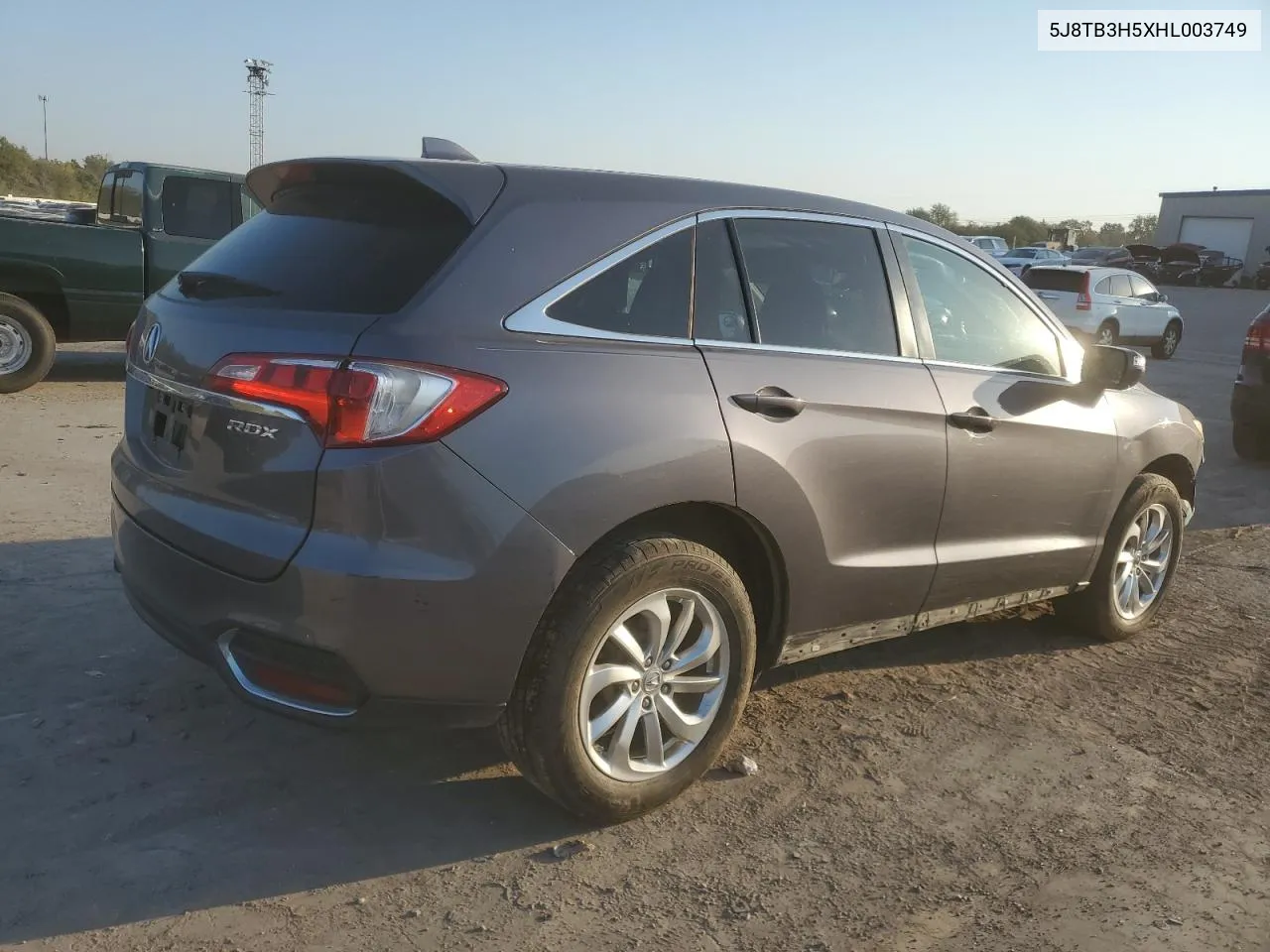 5J8TB3H5XHL003749 2017 Acura Rdx Technology