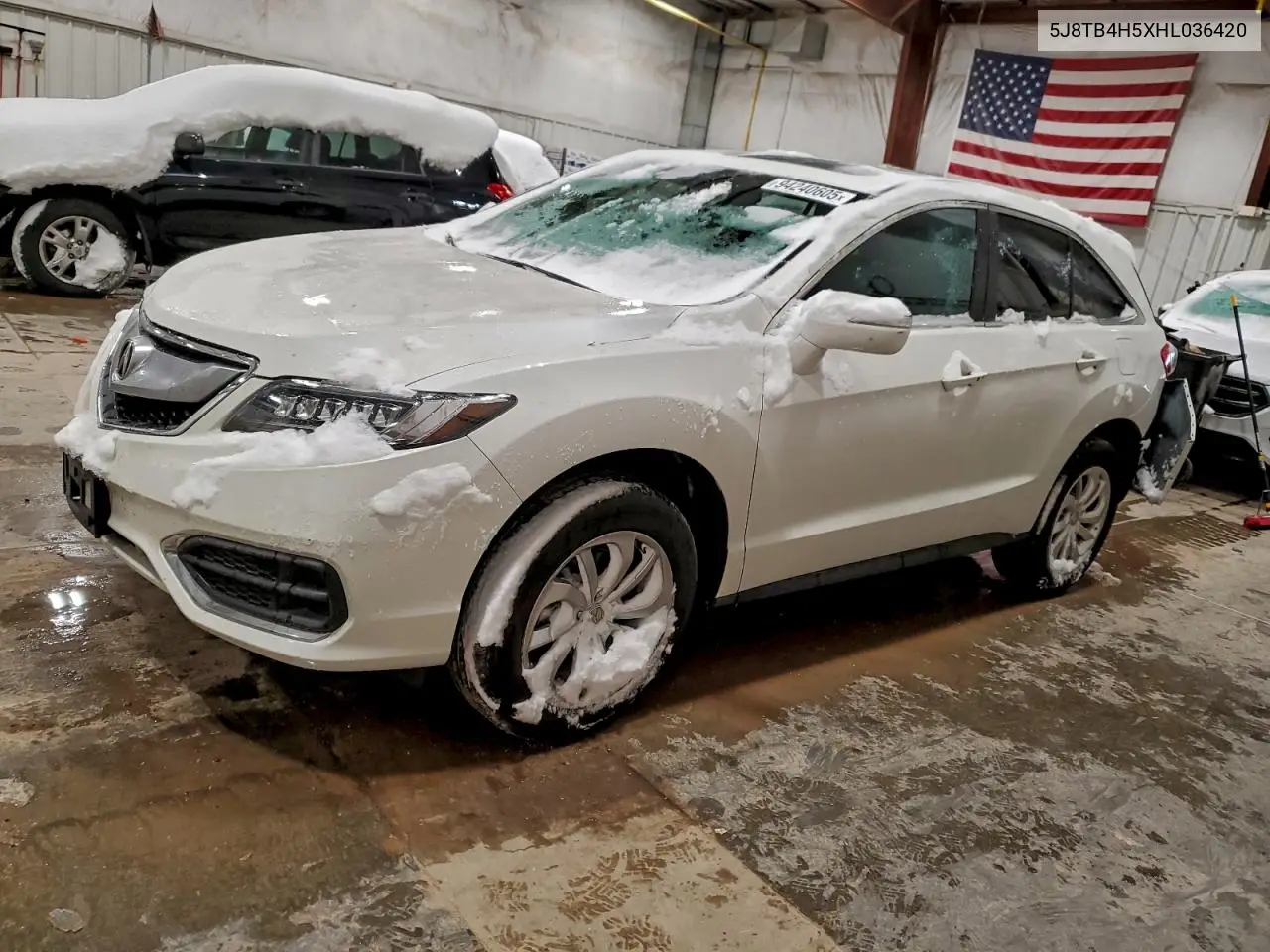 5J8TB4H5XHL036420 2017 Acura Rdx Technology