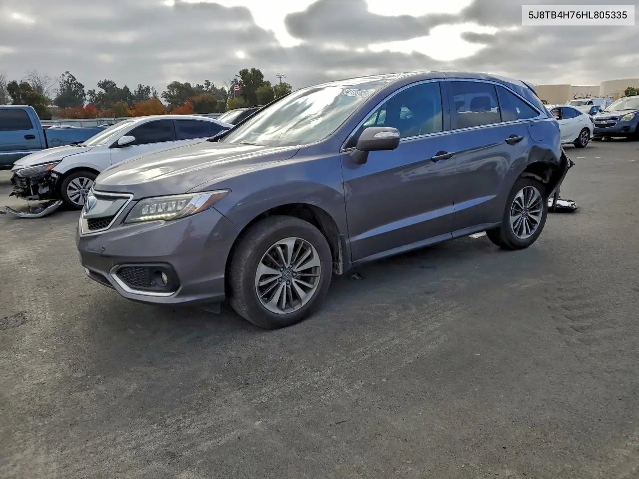 5J8TB4H76HL805335 2017 Acura Rdx Advance
