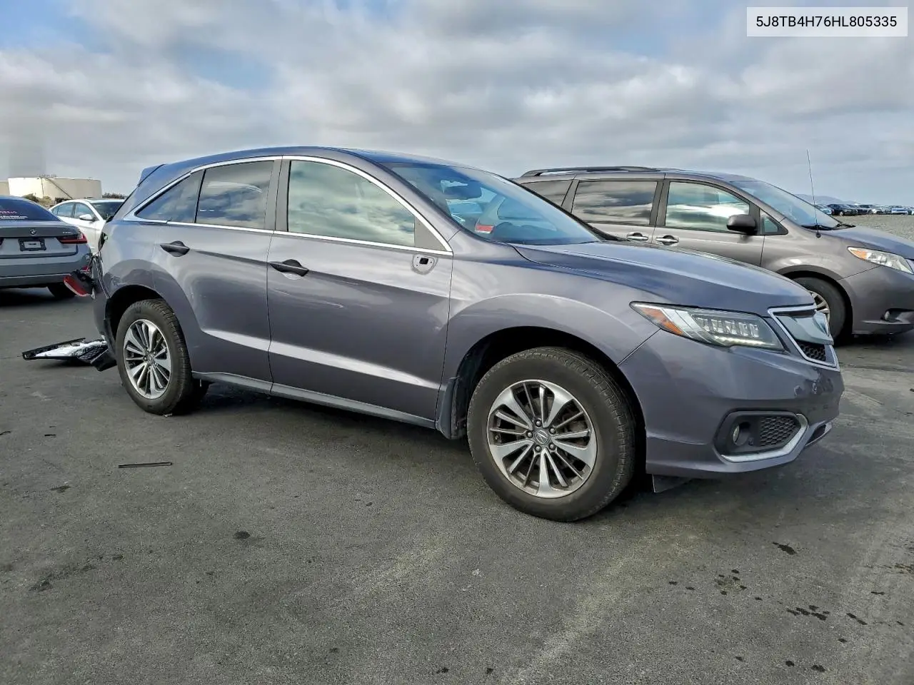 5J8TB4H76HL805335 2017 Acura Rdx Advance