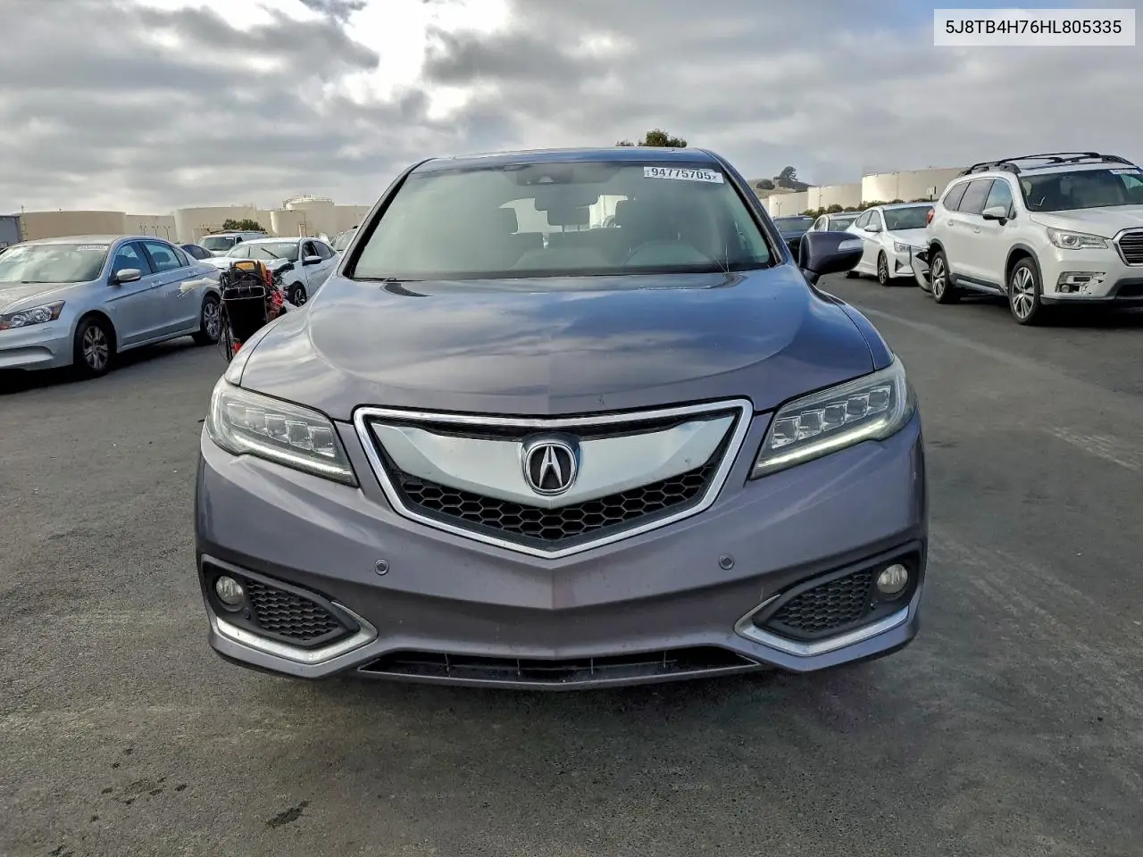 5J8TB4H76HL805335 2017 Acura Rdx Advance