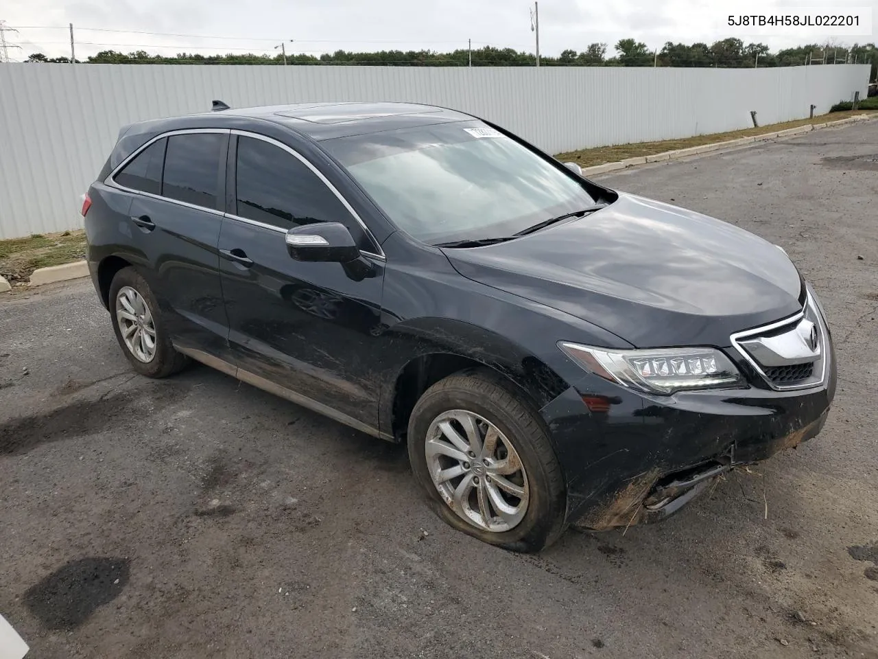 5J8TB4H58JL022201 2018 Acura Rdx Technology