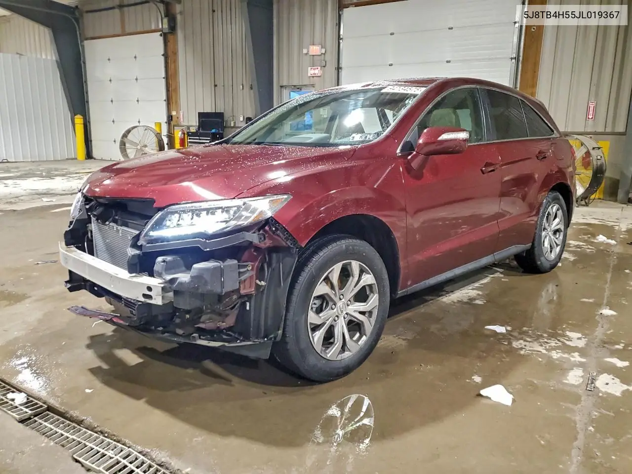 5J8TB4H55JL019367 2018 Acura Rdx Technology