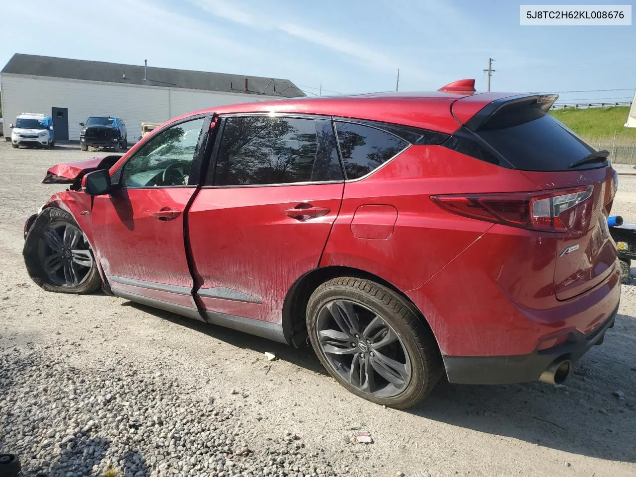 5J8TC2H62KL008676 2019 Acura Rdx A-Spec