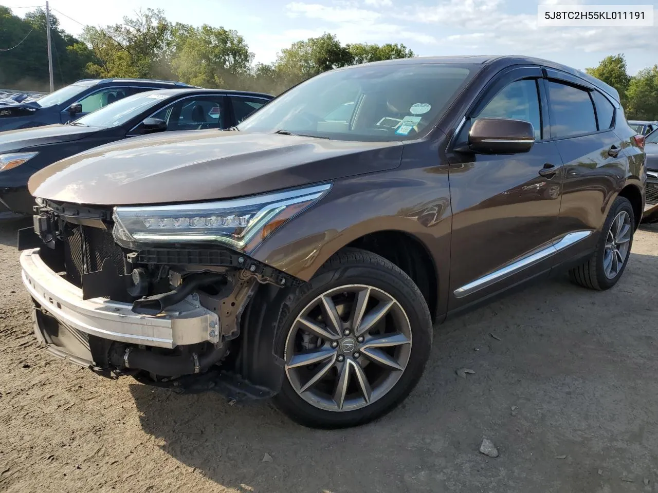 5J8TC2H55KL011191 2019 Acura Rdx Technology