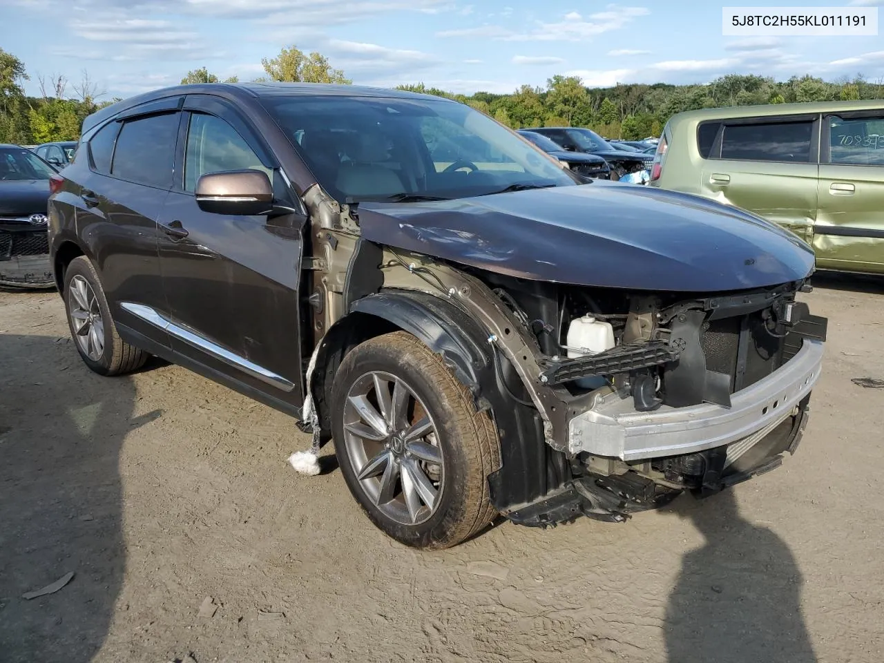 5J8TC2H55KL011191 2019 Acura Rdx Technology