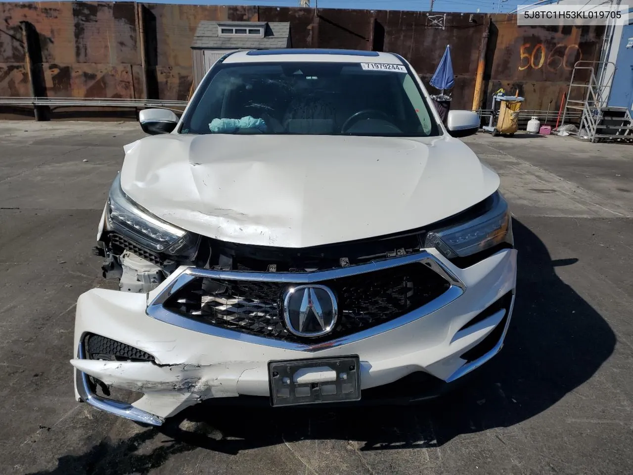 5J8TC1H53KL019705 2019 Acura Rdx Technology