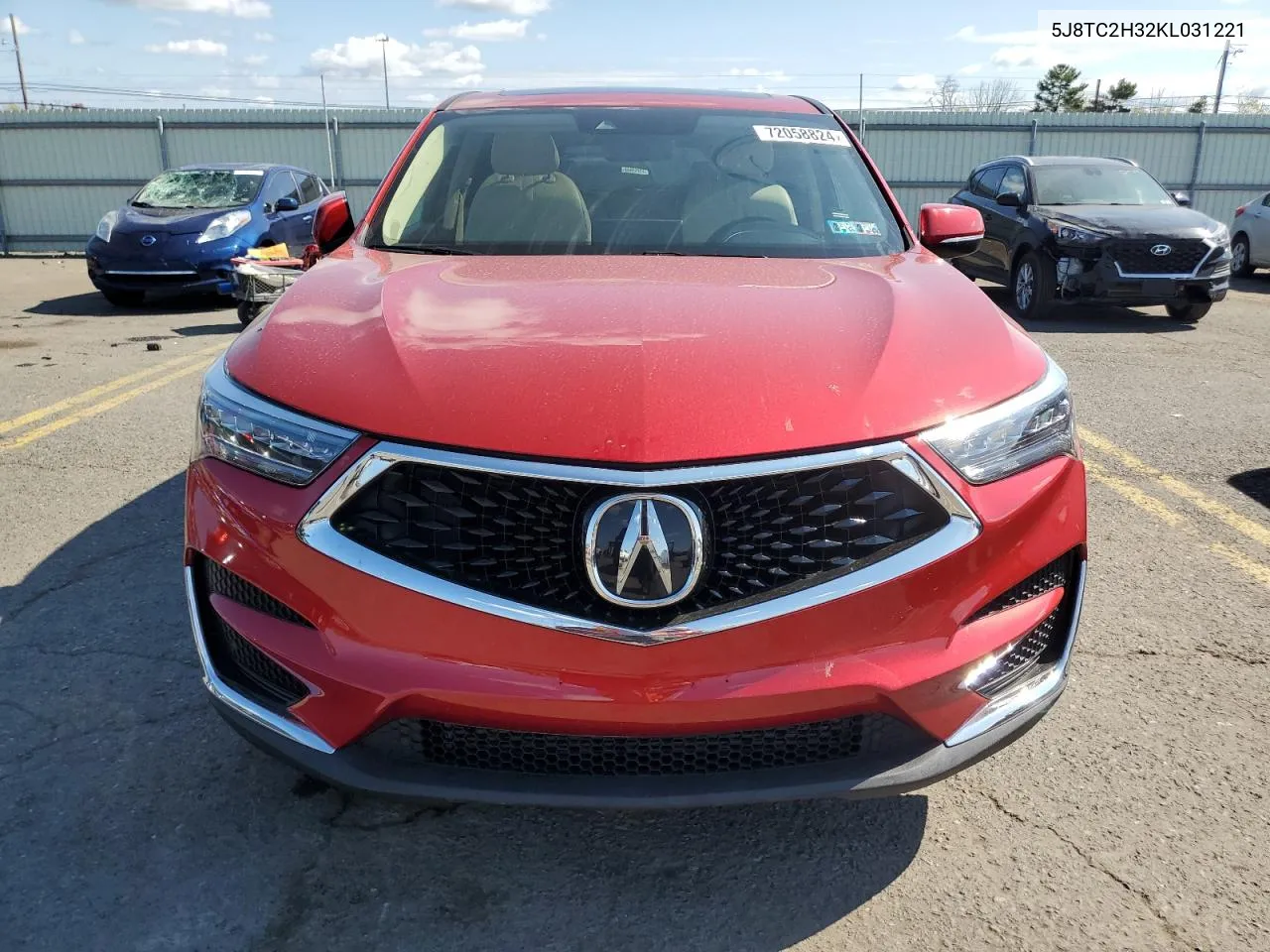 5J8TC2H32KL031221 2019 Acura Rdx