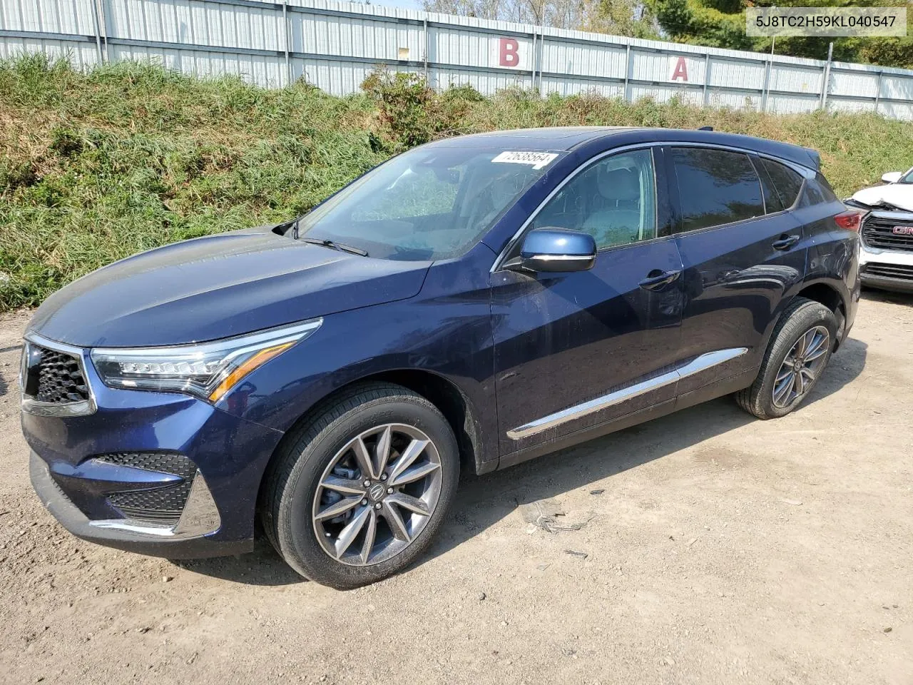 5J8TC2H59KL040547 2019 Acura Rdx Technology