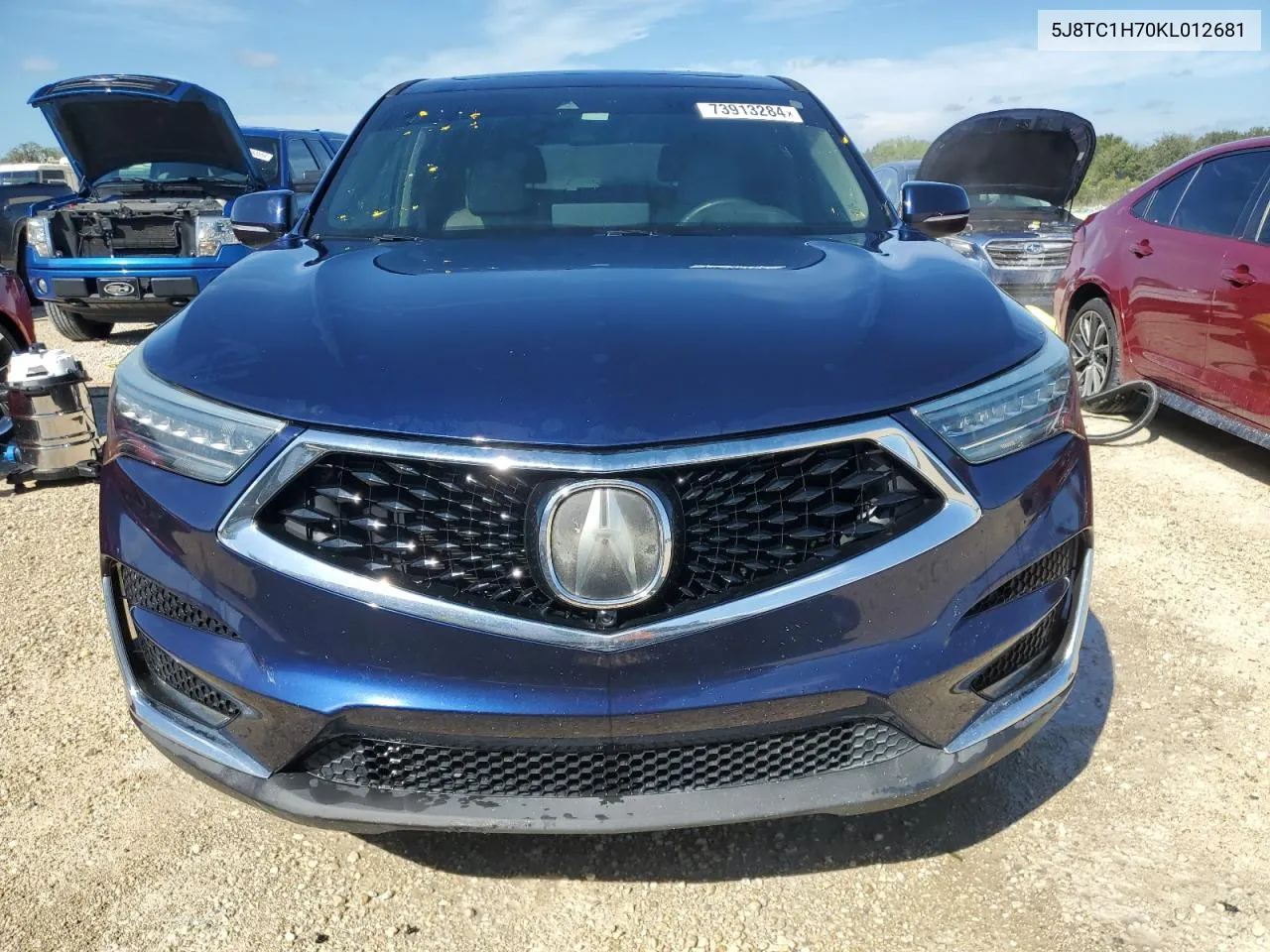 5J8TC1H70KL012681 2019 Acura Rdx Advance