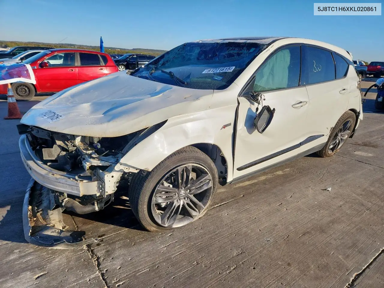 5J8TC1H6XKL020861 2019 Acura Rdx A-Spec