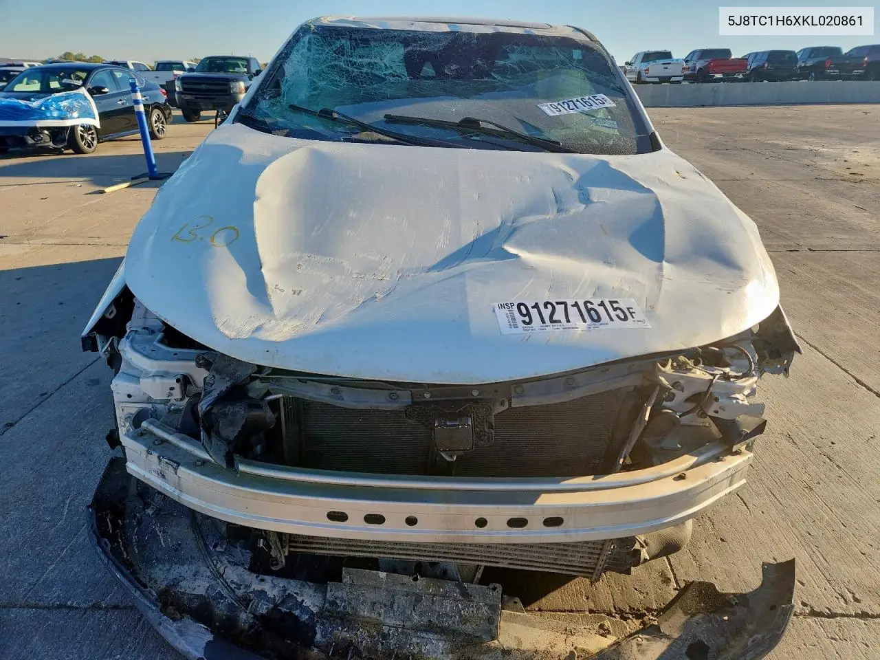 5J8TC1H6XKL020861 2019 Acura Rdx A-Spec