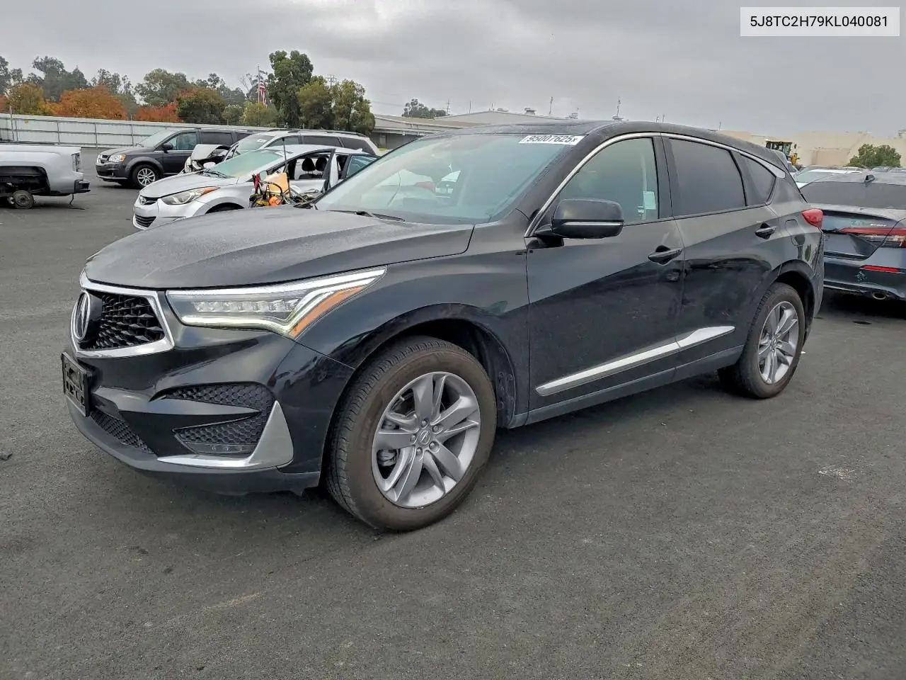 5J8TC2H79KL040081 2019 Acura Rdx Advance