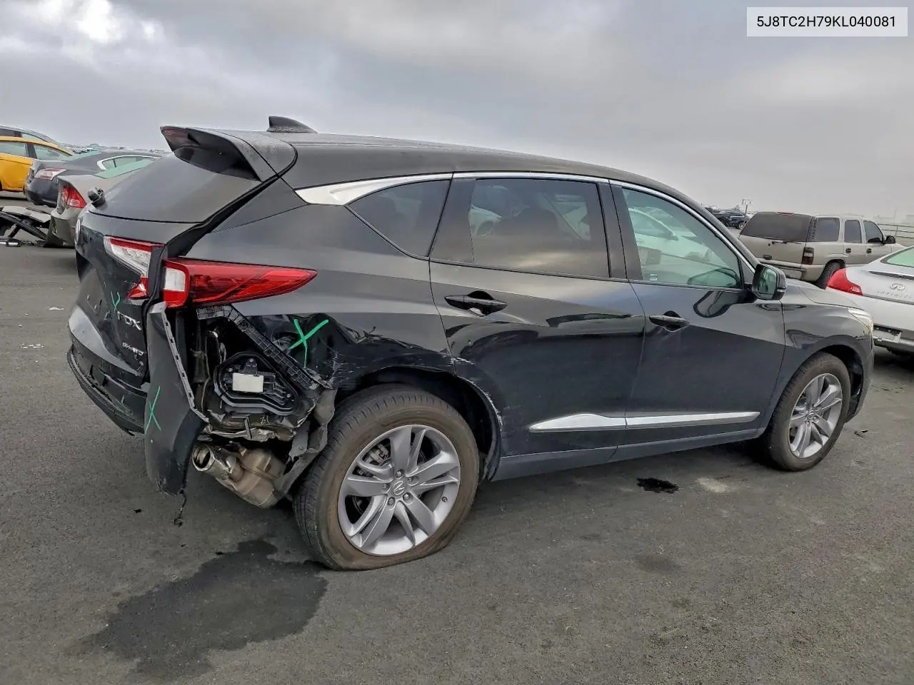 5J8TC2H79KL040081 2019 Acura Rdx Advance