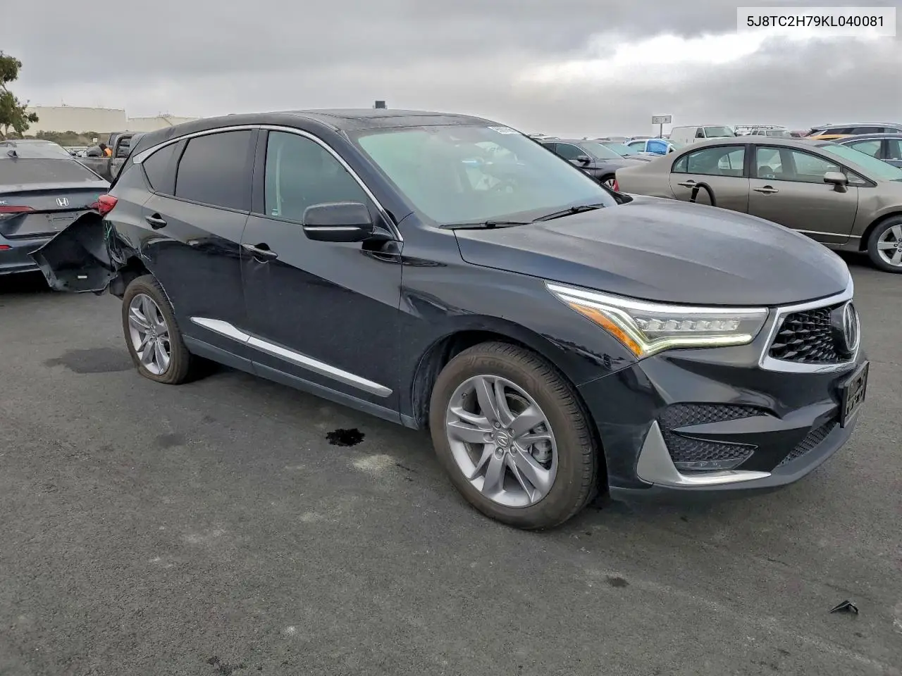 5J8TC2H79KL040081 2019 Acura Rdx Advance