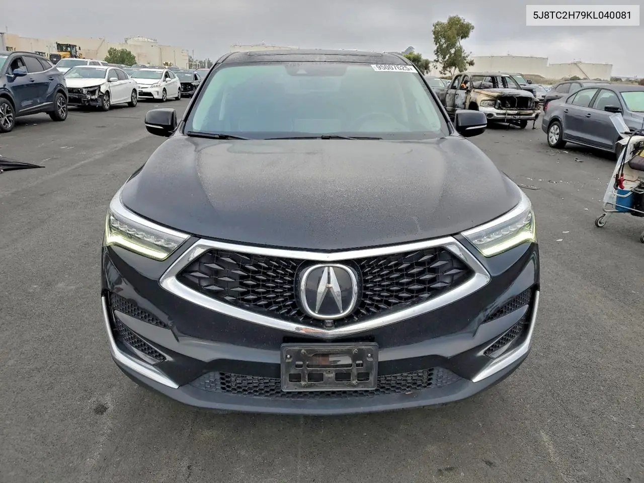 5J8TC2H79KL040081 2019 Acura Rdx Advance