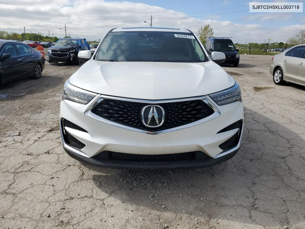 5J8TC2H5XLL003718 2020 Acura Rdx Technology