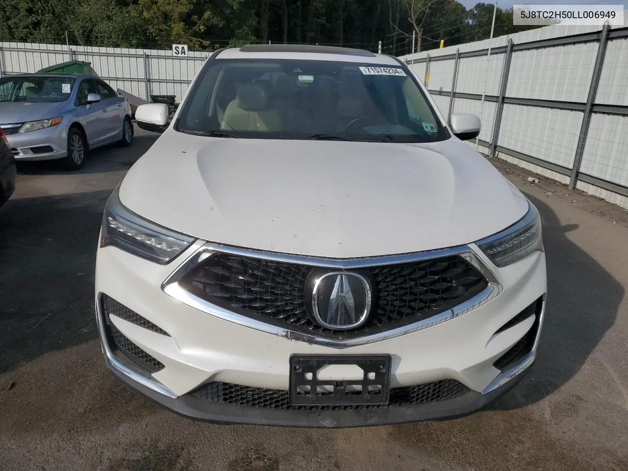 5J8TC2H50LL006949 2020 Acura Rdx Technology