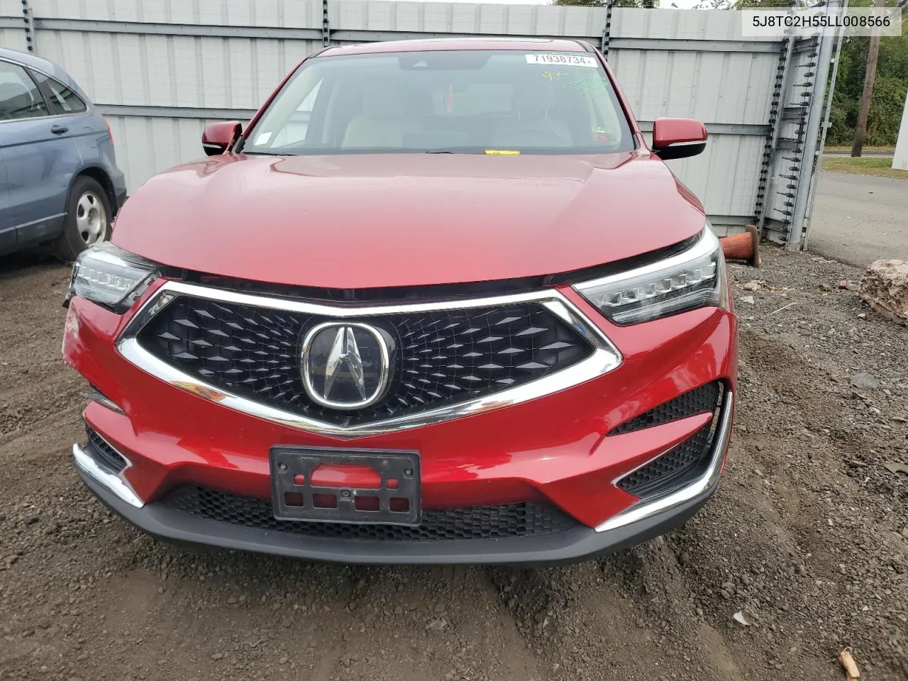 5J8TC2H55LL008566 2020 Acura Rdx Technology