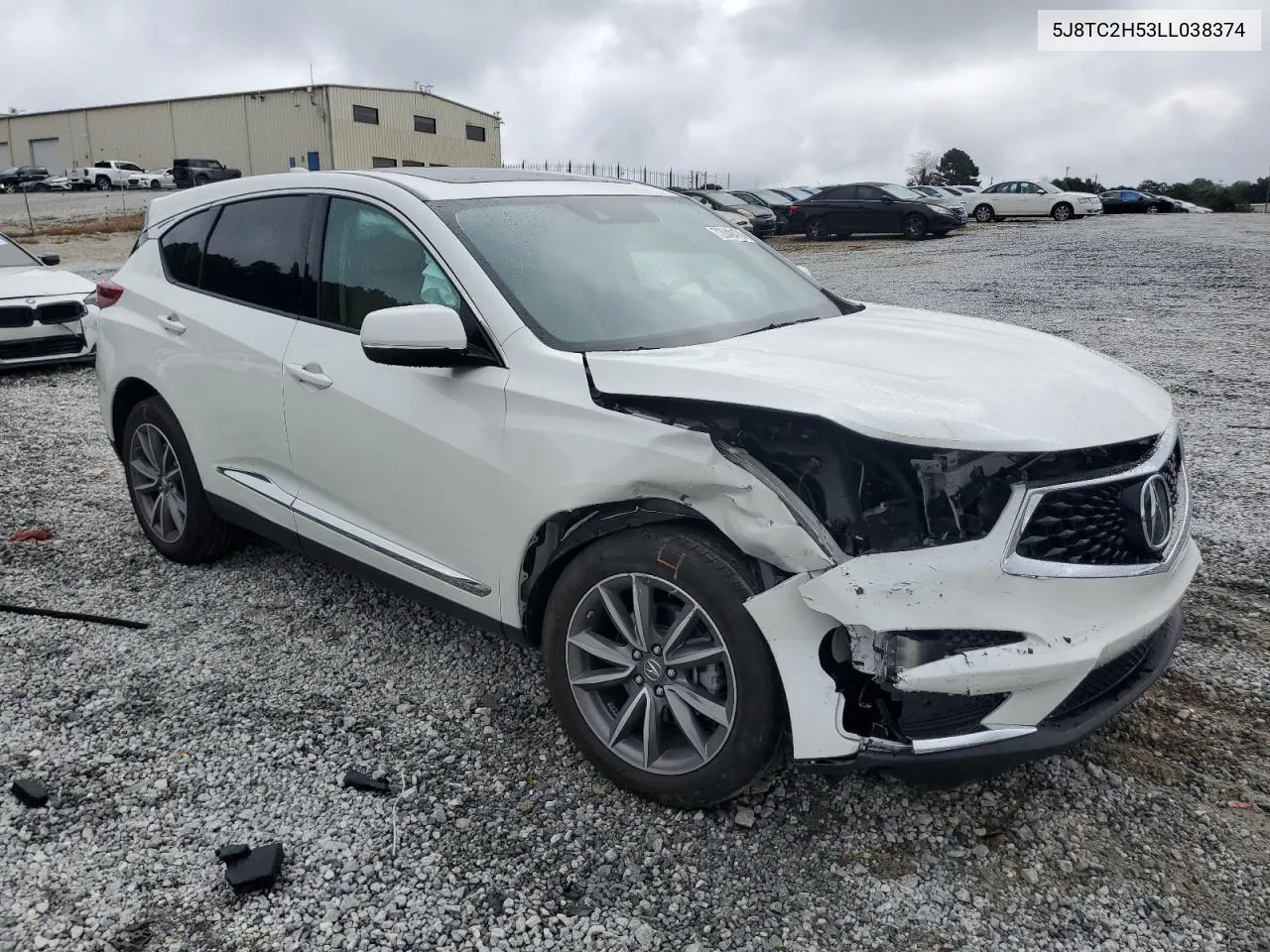 5J8TC2H53LL038374 2020 Acura Rdx Technology