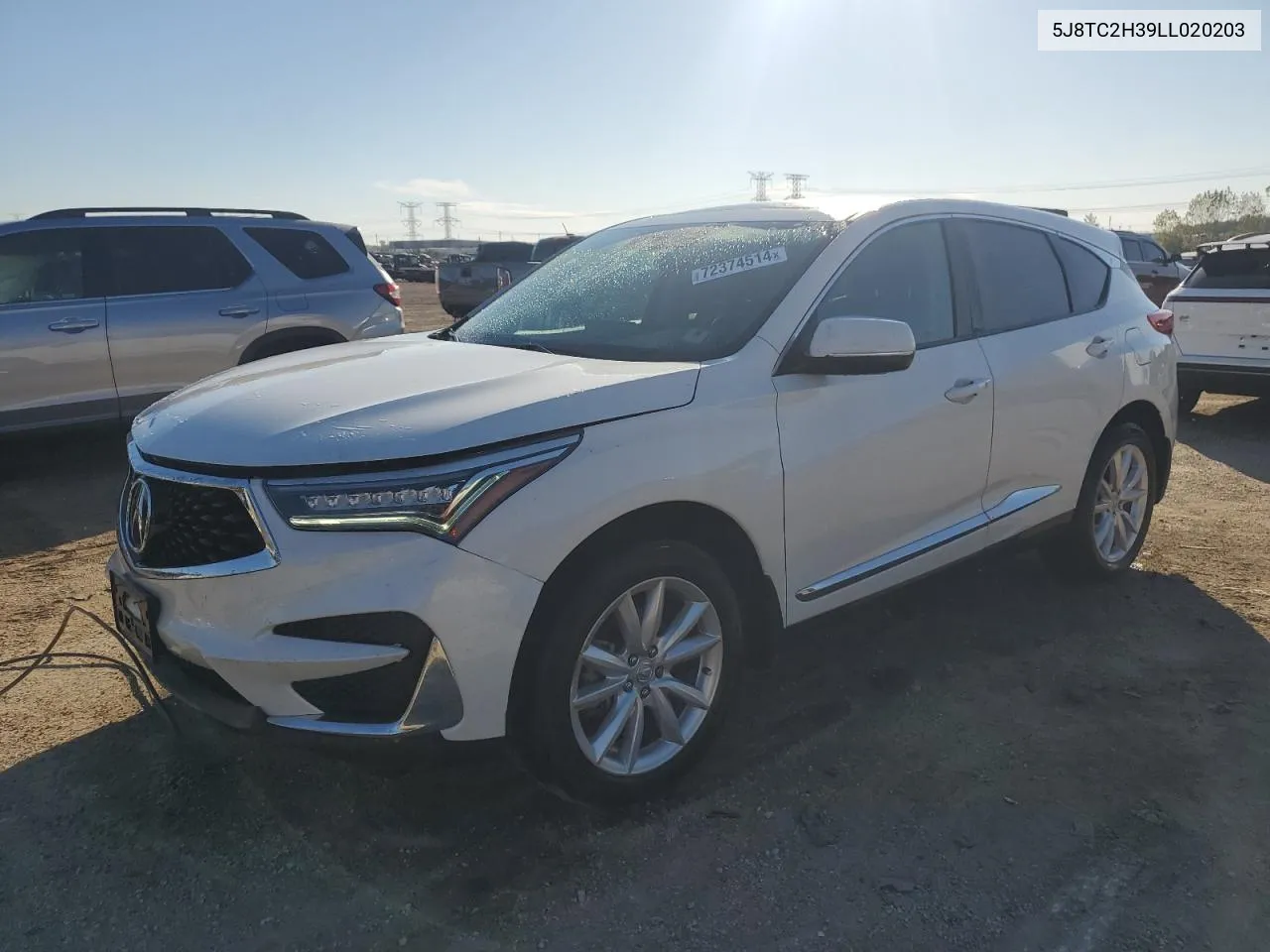 5J8TC2H39LL020203 2020 Acura Rdx