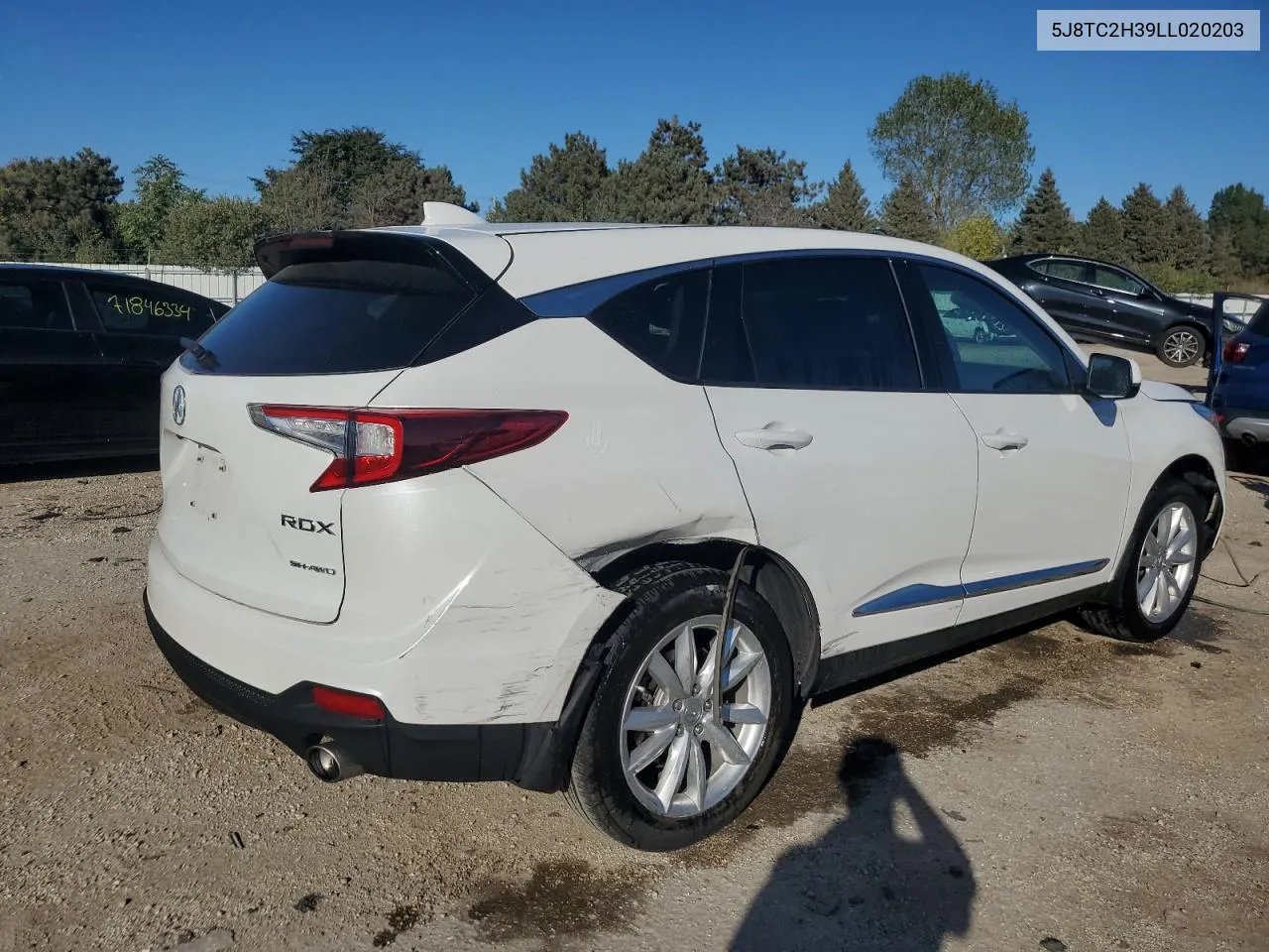 5J8TC2H39LL020203 2020 Acura Rdx