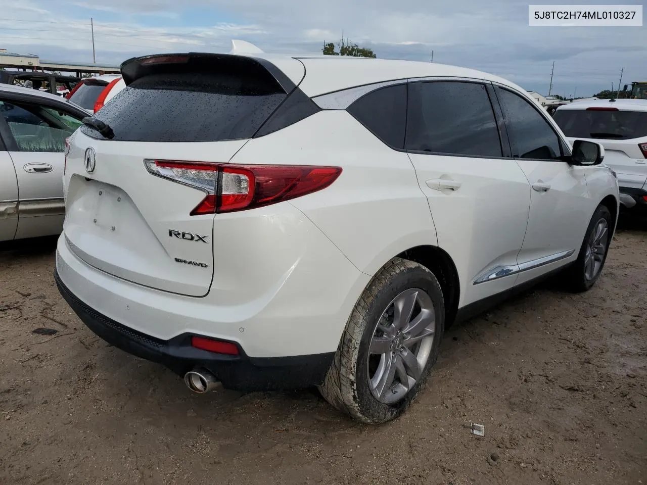 5J8TC2H74ML010327 2021 Acura Rdx Advance