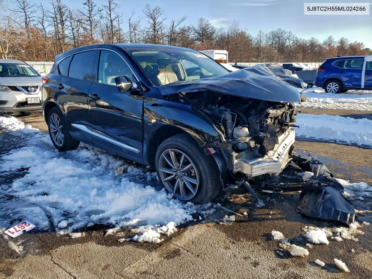 5J8TC2H55ML024266 2021 Acura Rdx Technology