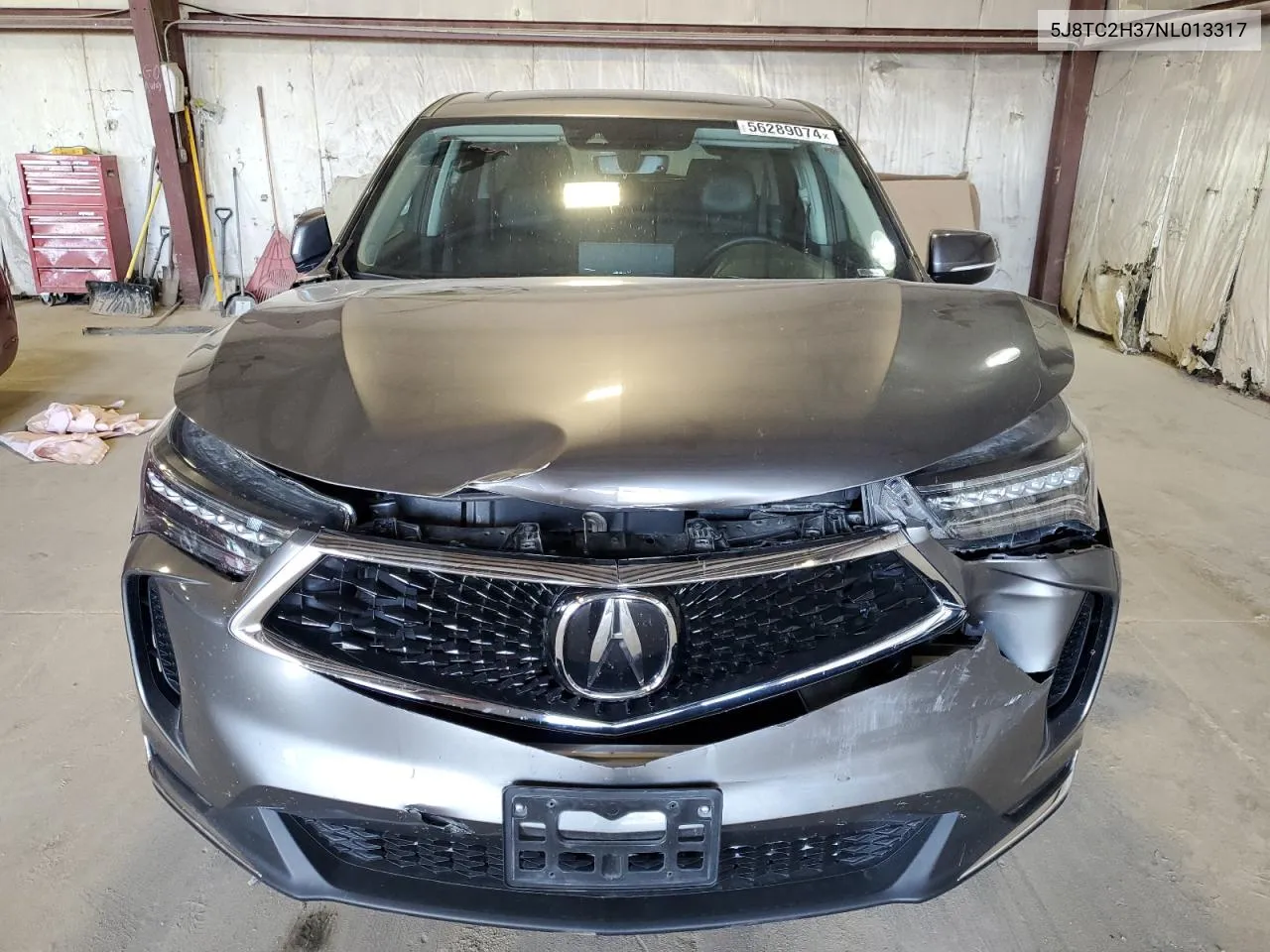 5J8TC2H37NL013317 2022 Acura Rdx