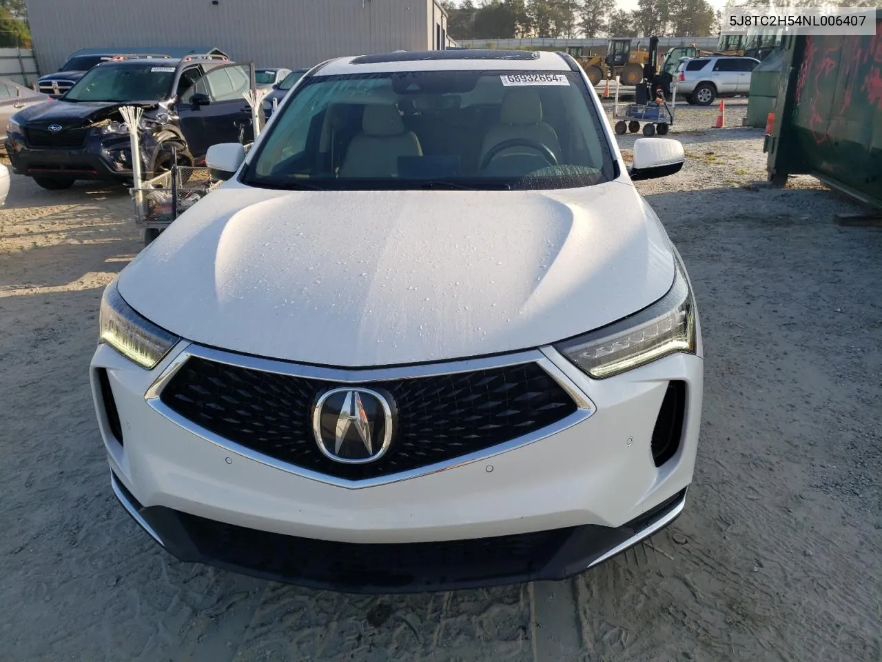 5J8TC2H54NL006407 2022 Acura Rdx Technology