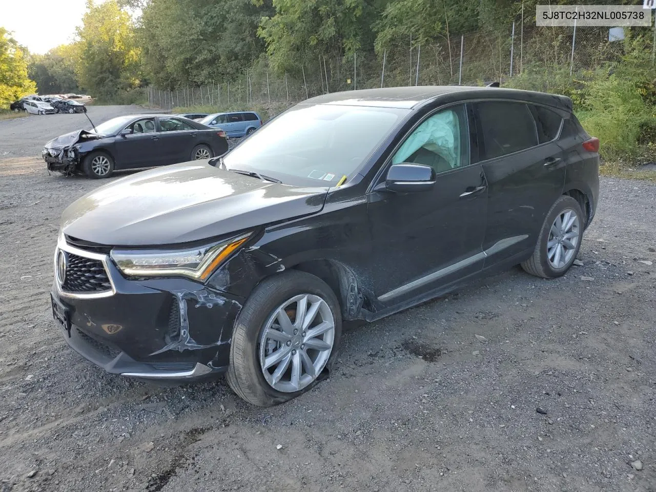 5J8TC2H32NL005738 2022 Acura Rdx