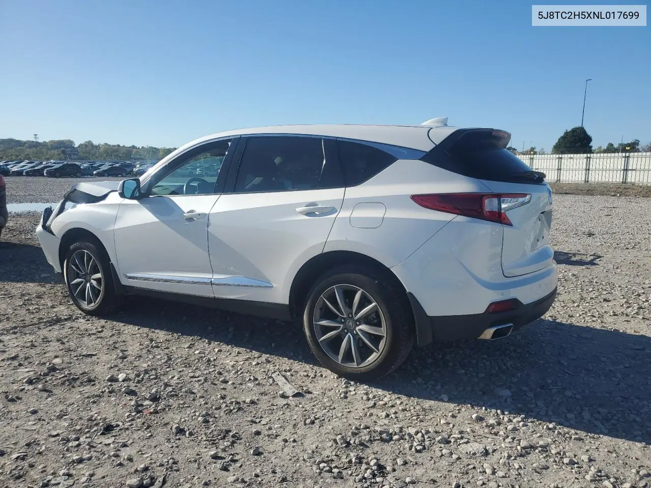 5J8TC2H5XNL017699 2022 Acura Rdx Technology