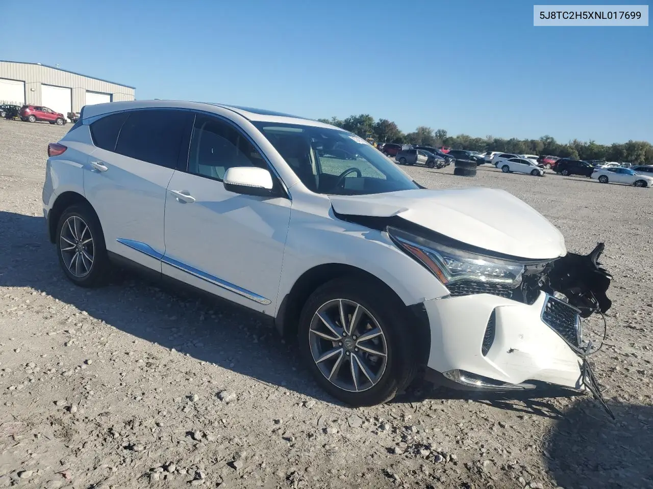 5J8TC2H5XNL017699 2022 Acura Rdx Technology