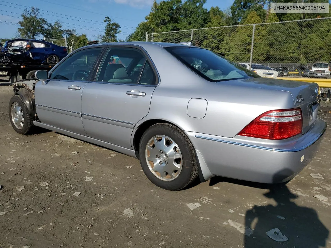 JH4KA96664C005194 2004 Acura 3.5Rl