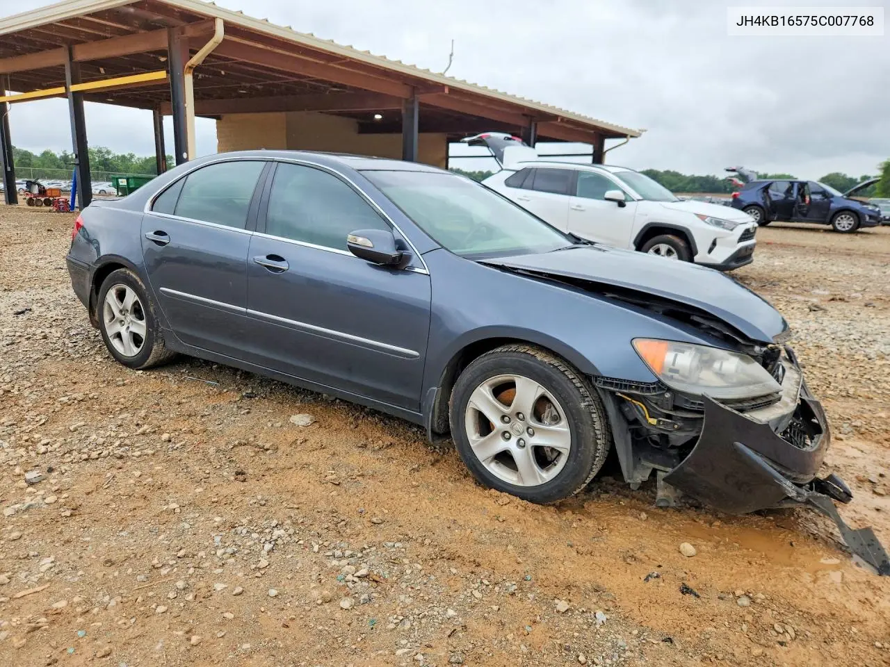 2005 Acura Rl VIN: JH4KB16575C007768 Lot: 56512806