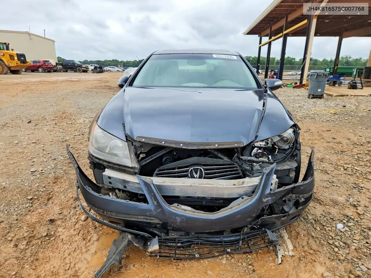 2005 Acura Rl VIN: JH4KB16575C007768 Lot: 56512806