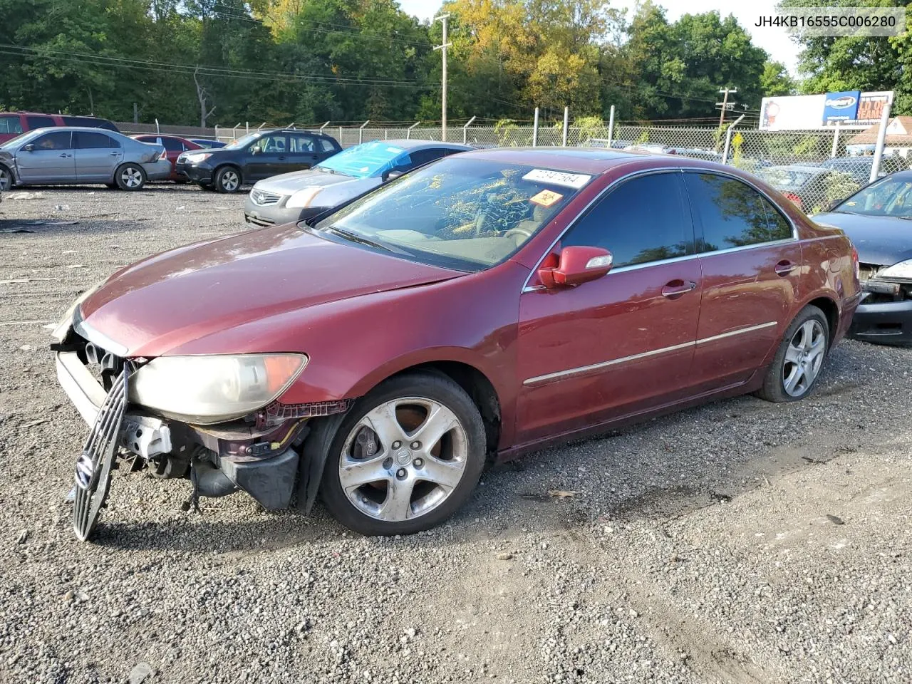 JH4KB16555C006280 2005 Acura Rl